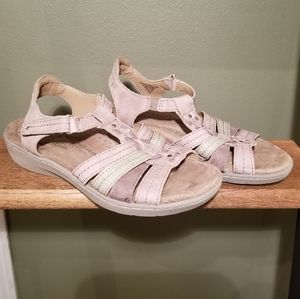 Earth Origins Leather Welltek System Sandals Size 8m